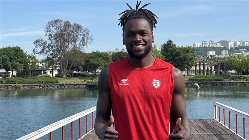 Belçikalı golcü oyuncu Dimata, Samsunspor'da olmaktan mutlu