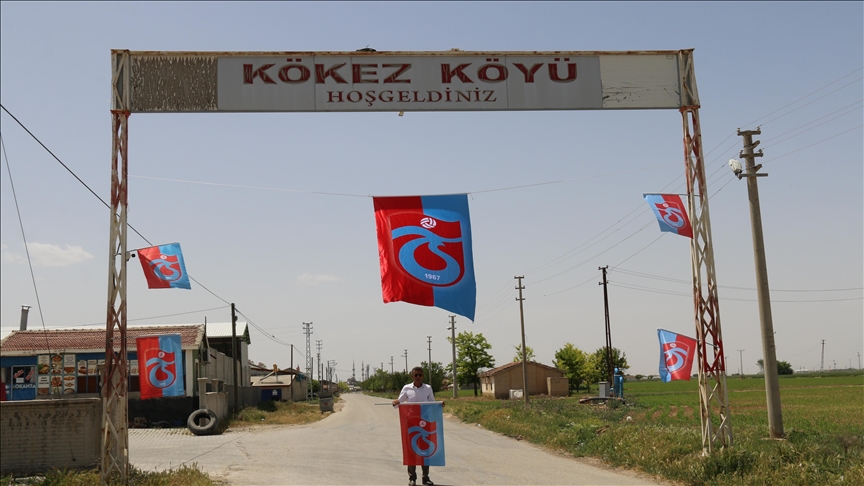 Aksaray'ın fanatik Trabzonsporlu köyü