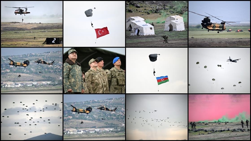 "Erciyes-2025 Tatbikatı"nın seçkin gözlemci günü tamamlandı