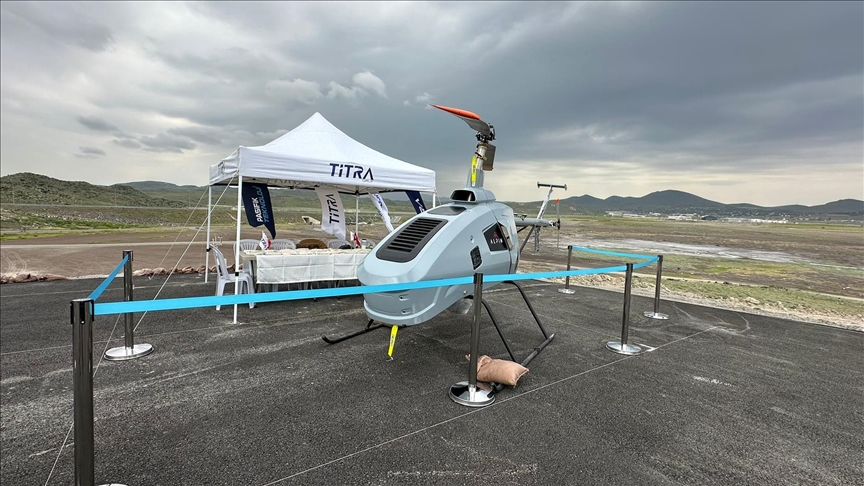 İnsansız helikopter ALPİN, Erciyes-2025 Tatbikatı'nda sergilendi