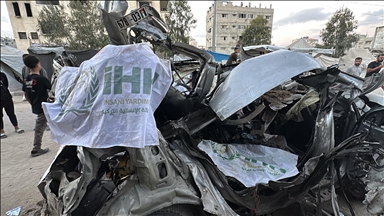 Gazze'de İHH'nın yardım projesinde çalışan 5 kişi İsrail'in saldırısında hayatını kaybetti