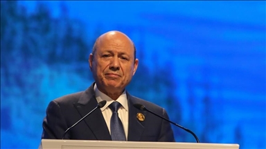 العليمي يبحث مع بوتين تعزيز التعاون بين اليمن وروسيا