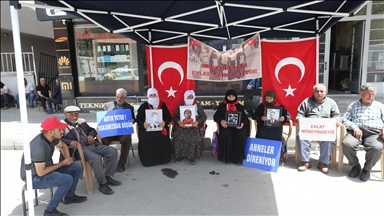 Malbatên Mûşî nobeta xwe ya li ber avahiya DEM Partiyê domand