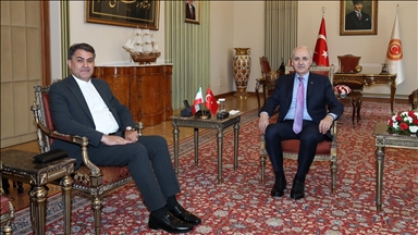 TBMM Başkanı Kurtulmuş, İran-Türkiye Parlamentolar Arası Dostluk Grubu Başkanı Zadeh'i kabul etti
