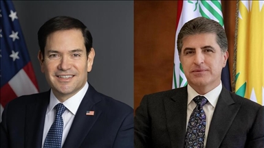 Serokê HKIyê Barzanî bi Wezîrê Karên Derva yê Amerîkayê Rubio ra li ser hevkariya aborî û vejenê axivî