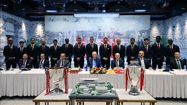 Cumhurbaşkanı Erdoğan, Galatasaray'a Şampiyonlar Ligi'nde başarı diledi