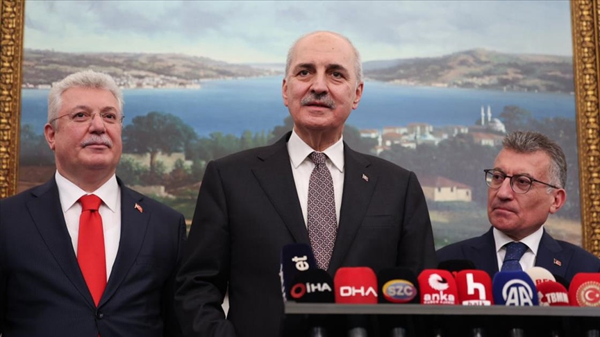 TBMM Başkanı Kurtulmuş: (Terörsüz Türkiye) Şeffaf bir şekilde yürütülmesi sorumluluk olarak TBMM'nin üzerine gelmiştir