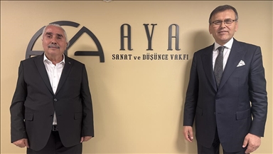AYA Sanat ve Düşünce Vakfı Üsküdar'da düzenlenen törenle açıldı