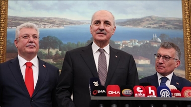TBMM Başkanı Kurtulmuş: (Terörsüz Türkiye) Şeffaf bir şekilde yürütülmesi sorumluluk olarak TBMM'nin üzerine gelmiştir