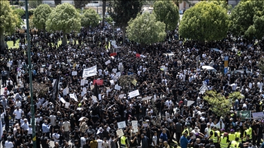 İsrail'in Necef'teki Araplara yönelik yıkım politikaları Birüssebi kentinde protesto edildi