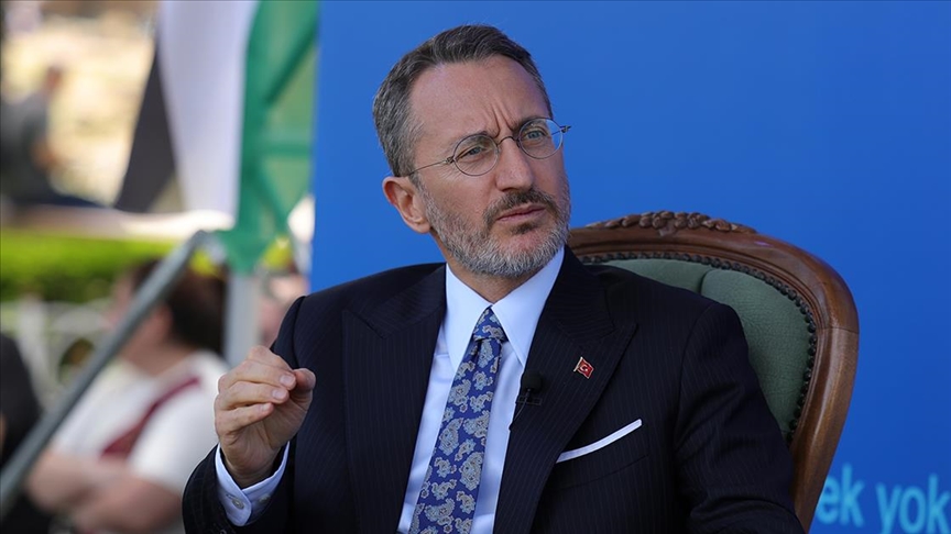 Cumhurbaşkanlığı İletişim Başkanı Altun: Filistin halkının direnişi insanlık adına çok onurlu bir direniş