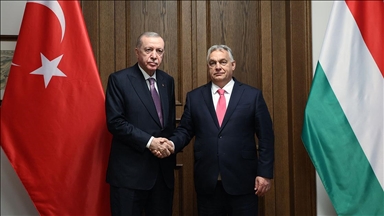 Turkish president, Hungarian premier discuss bilateral ties, global issues