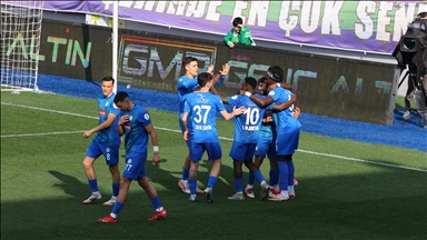 Çaykur Rizespor, Atakaş Hatayspor'u mağlup etti