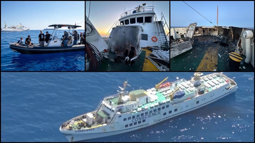 Le navire humanitaire de la Freedom Flotilla a quitté la Sicile en direction de Gaza