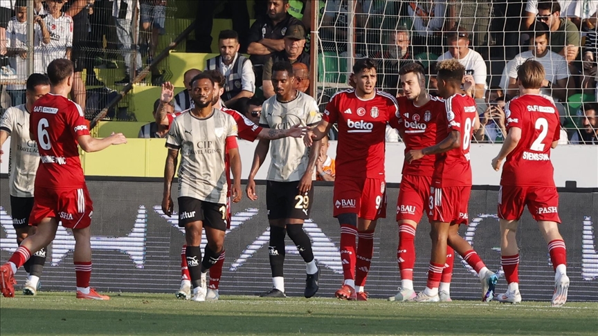 Beşiktaş, deplasmanda Sipay Bodrum FK'yi farklı yendi
