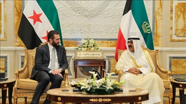 أمير الكويت يستقبل الرئيس السوري في قصر "البيان"