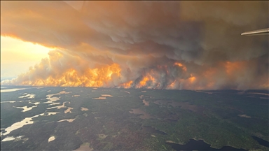Over 26,000 evacuated as wildfires rage in western, central Canada: Reports
