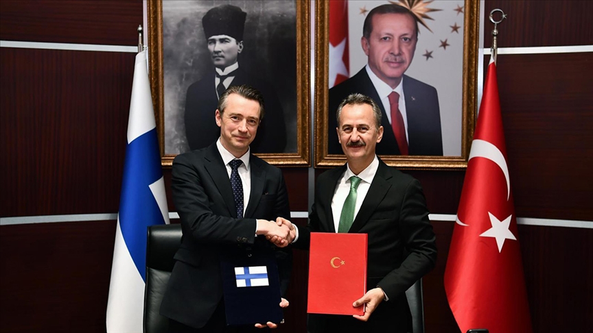 Finlandiya ve Türkiye arasında "Savunma Sanayii İş Birliği Mutabakat ѳܳısı" imzalandı
