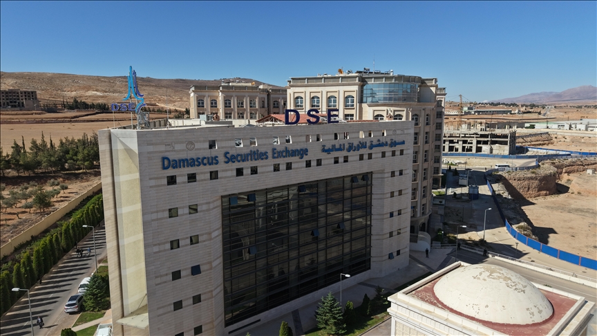 Syria's Damascus Securities Exchange resumes trading after 6-month hiatus