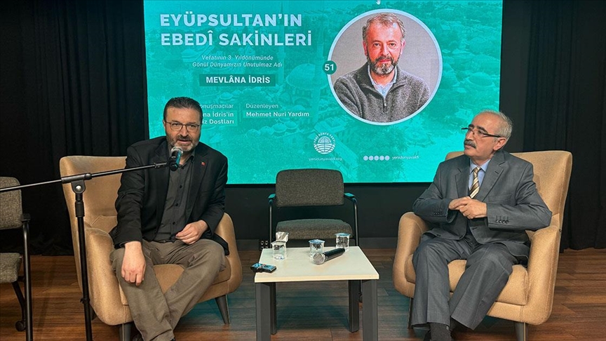 Mevlana İdris, vefatının 3. yılında Eyüpsultan'da anıldı