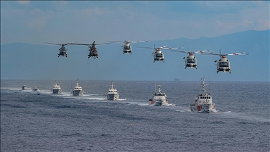 Anadolu Yıldızı 2025 Müşterek Arama Kurtarma Tatbikatı'nın Ege Denizi'ndeki kısmı başladı