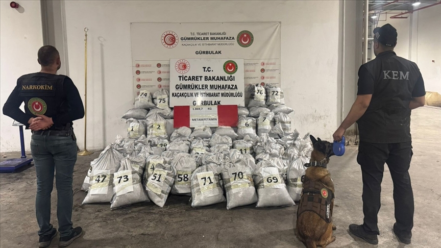 Gümrük muhafaza ekiplerinden Gürbulak'ta "tarihi" uyuşturucu operasyonu