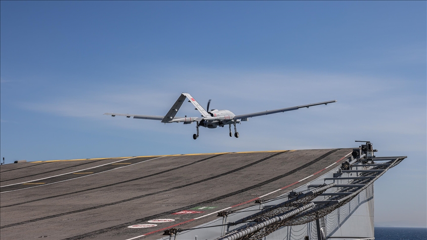 Bayraktar TB3 UCAV successfully conducts AI-powered takeoff and landing on short-runway carrier
