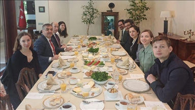 Traditional Turkish breakfast showcased in Brussels on World Breakfast Day