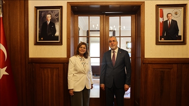 Çalışma ve Sosyal Güvenlik Bakanı Işıkhan, Suriyeli mevkidaşı ile görüştü