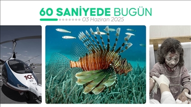 60 saniyede bugün (03 Haziran 2025)