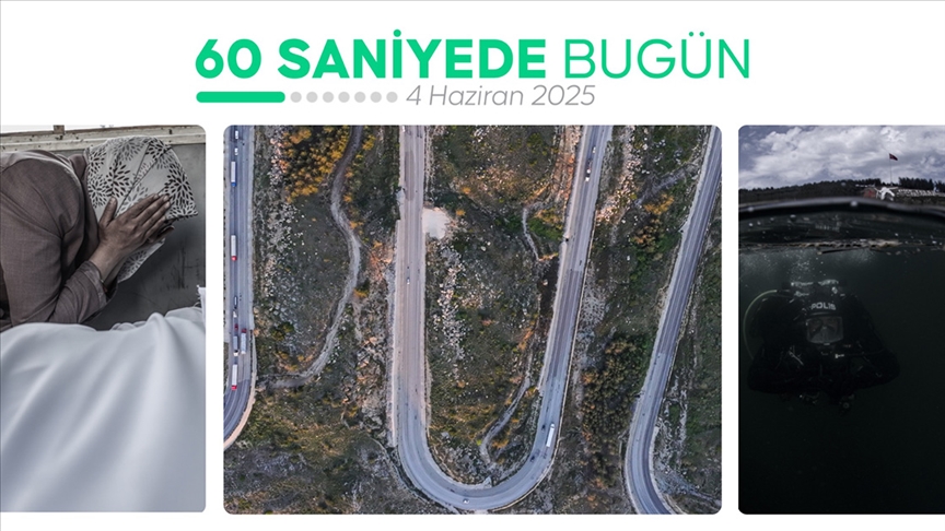 60 saniyede bugün (04 Haziran 2025)
