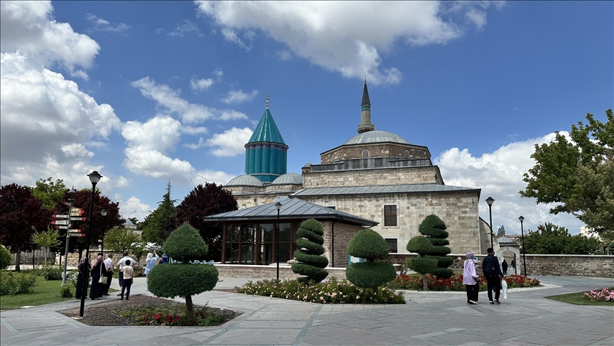 Mevlana Müzesi yılın ilk dört ayında 917 bin ziyaretçi ağırladı