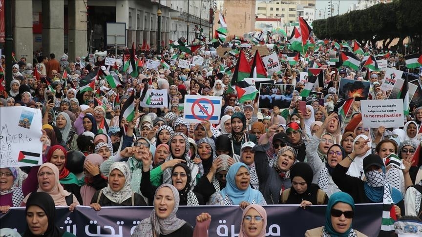 هيئة مغربية تدعو للمشاركة في المسيرة الدولية لكسر الحصار عن غزة