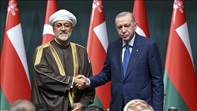 Turkish president, Omani sultan discuss bilateral ties, regional and global issues