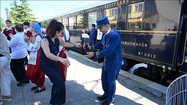 Paris'ten yola çıkan Orient Express Türkiye'ye ulaştı