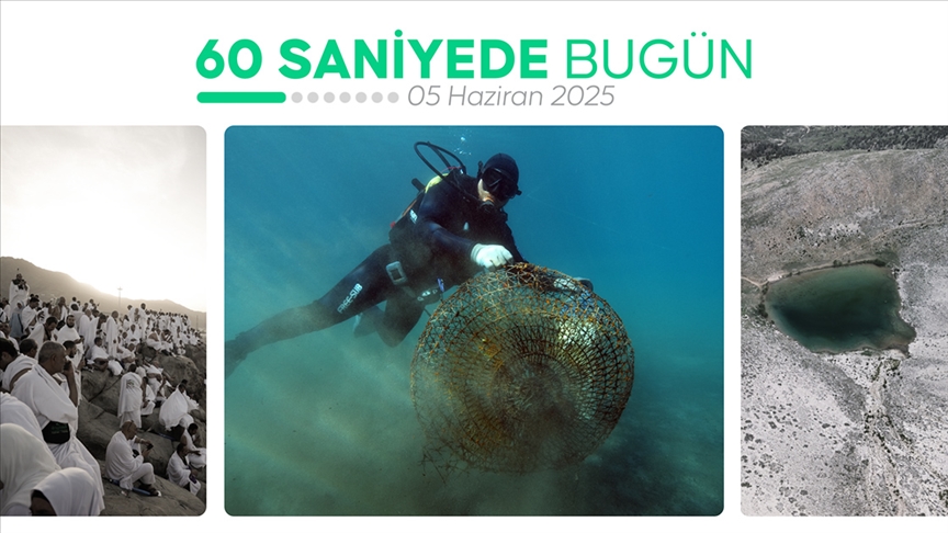 60 saniyede bugün (05 Haziran 2025)
