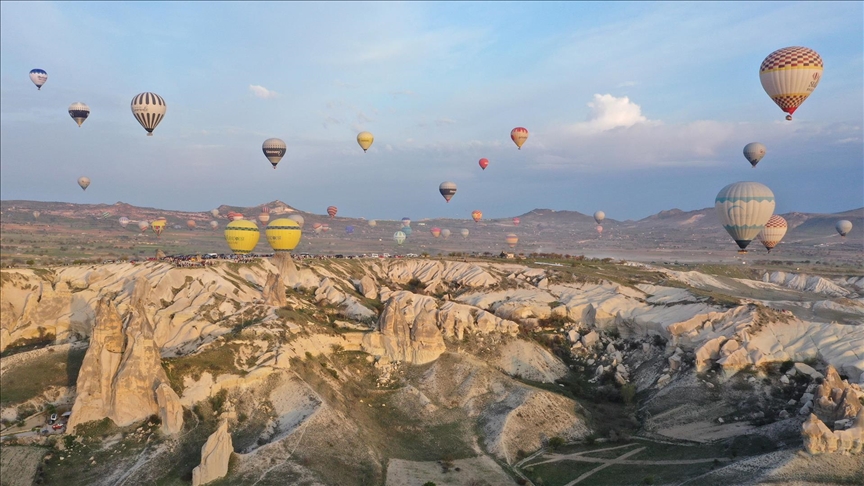 Kapadokya, yılın ilk 5 ayında 1 milyon 652 bin 261 turisti ağırladı