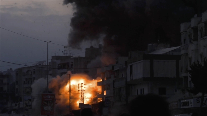 Israeli army launches strikes on Beirut’s southern suburbs