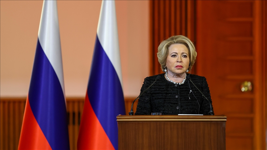 Russia’s upper house speaker arrives in Armenia on official visit
