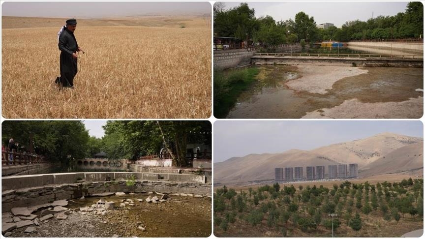 Li Silêmaniyê kêmbûna berf û baranê bandoreke neyinî li asta avê dike