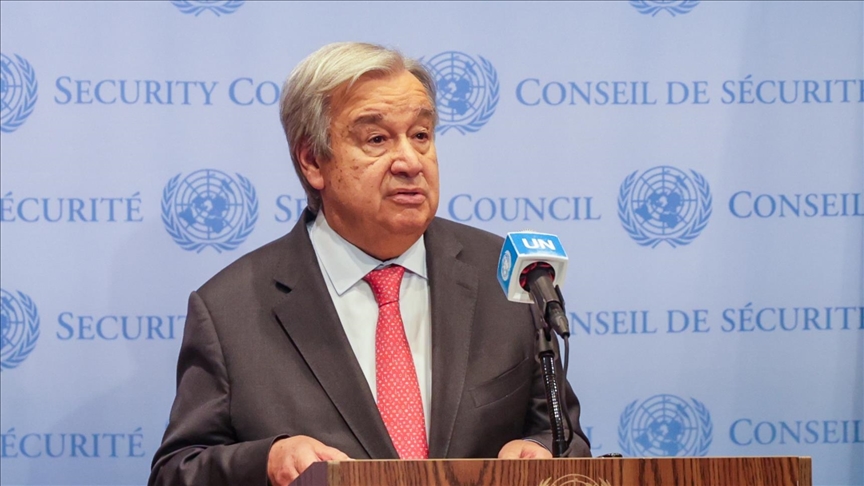 UN chief 'disappointed' about US veto on immediate Gaza ceasefire, humanitarian aid access