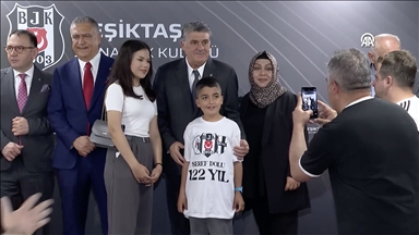 Beşiktaş'ta bayramlaşma töreni yapıldı