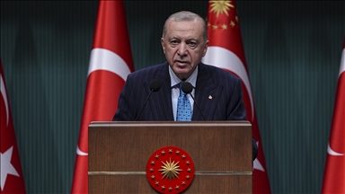 Cumhurbaşkanı Erdoğan, hacı adaylarının Kurban Bayramı'nı kutladı