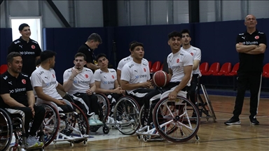 23 Yaş Altı Tekerlekli Sandalye Erkek Milli Basketbol Takımı'nın hedefi şampiyonluk