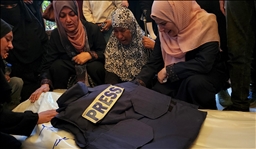 3 Palestinian journalists killed in Israeli strike on hospital in Gaza City, death toll rises to 225