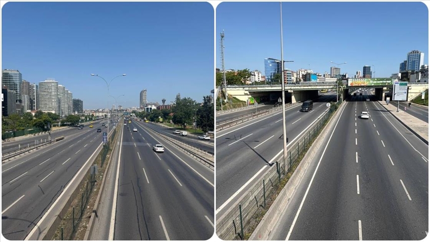 陌蝉迟补苍产耻濒'da bayram sabah谋 yollar bo艧 kald谋