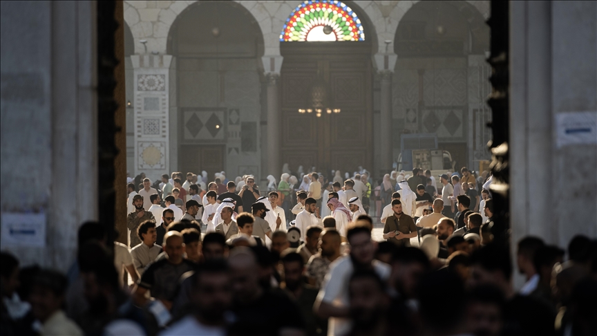 Syria witnesses 1st Eid al-Adha prayer after fall of Assad regime