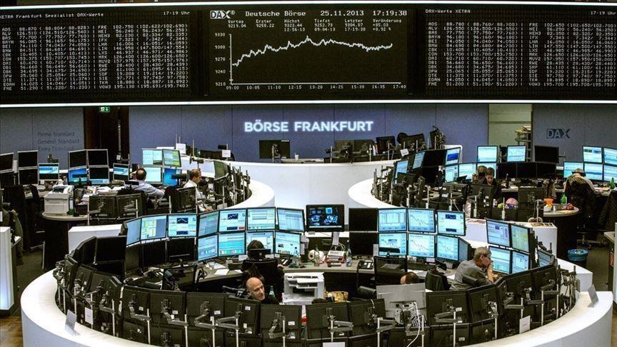 سیر نوسانی ارزش سهام در بازارهای بورس اروپا