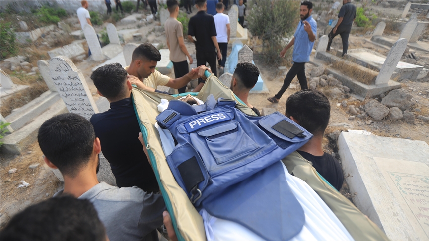 Gaza : Un 4e journaliste meurt après la frappe israélienne sur une tente de presse