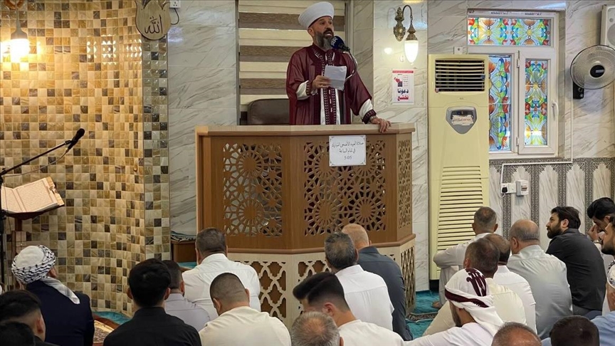 كركوك.. عراقيون يقيمون صلاة عيد الأضحى في المساجد